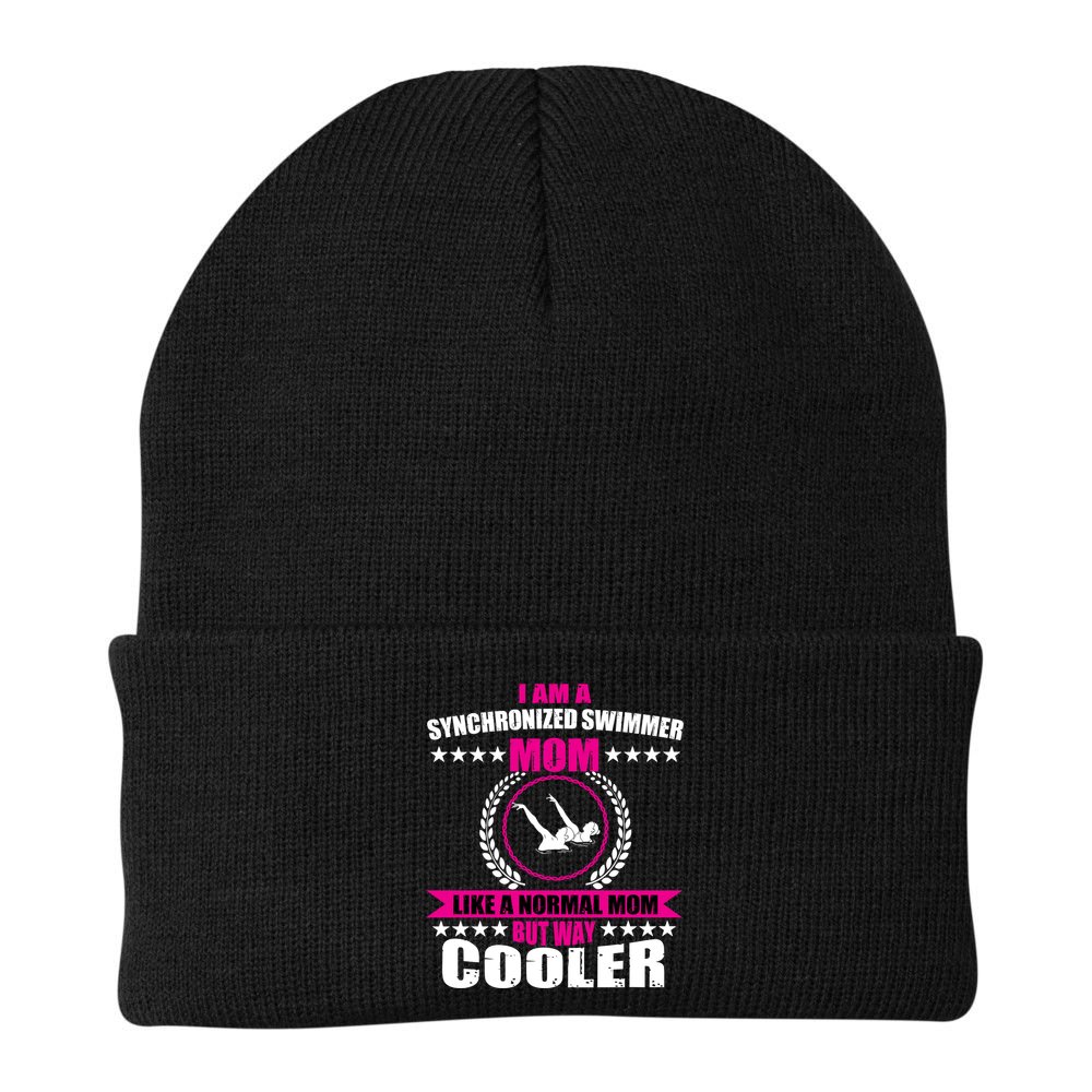 Great Synchronized Swimming Mom Design Synchro Gift Beanie