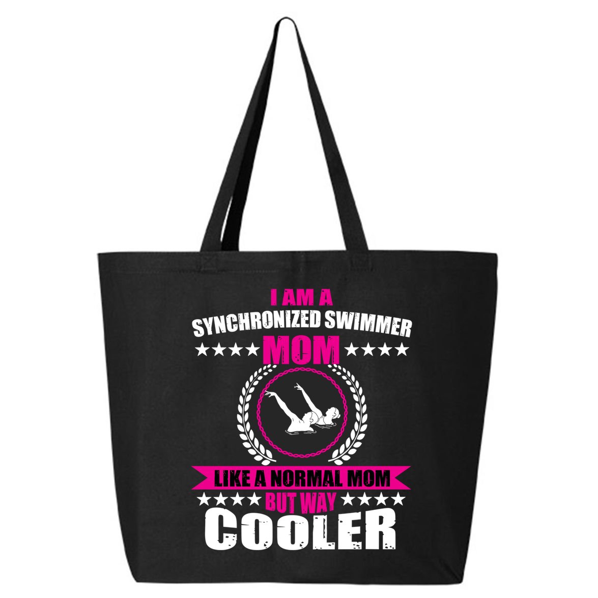Great Synchronized Swimming Mom Design Synchro Gift 25L Jumbo Tote