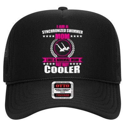 Great Synchronized Swimming Mom Design Synchro Gift Hat