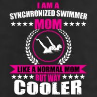Great Synchronized Swimming Mom Design Synchro Gift Golf Towel