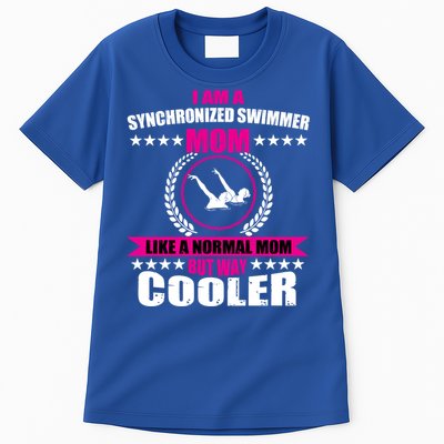 Great Synchronized Swimming Mom Design Synchro Gift Tall T-Shirt