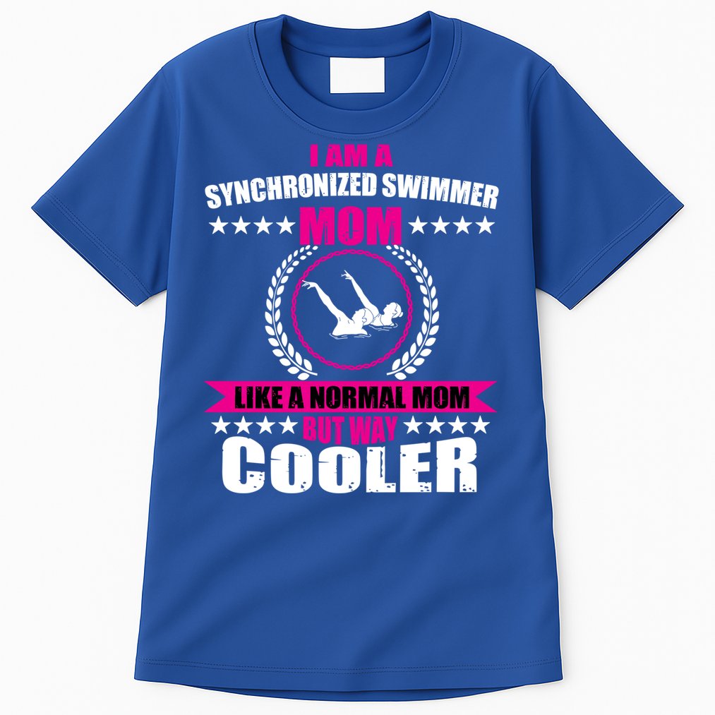 Great Synchronized Swimming Mom Design Synchro Gift Tall T-Shirt