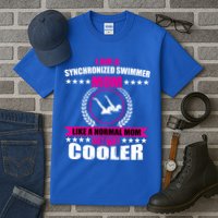 Great Synchronized Swimming Mom Design Synchro Gift Tall T-Shirt