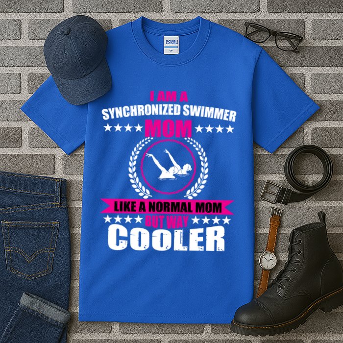 Great Synchronized Swimming Mom Design Synchro Gift Tall T-Shirt