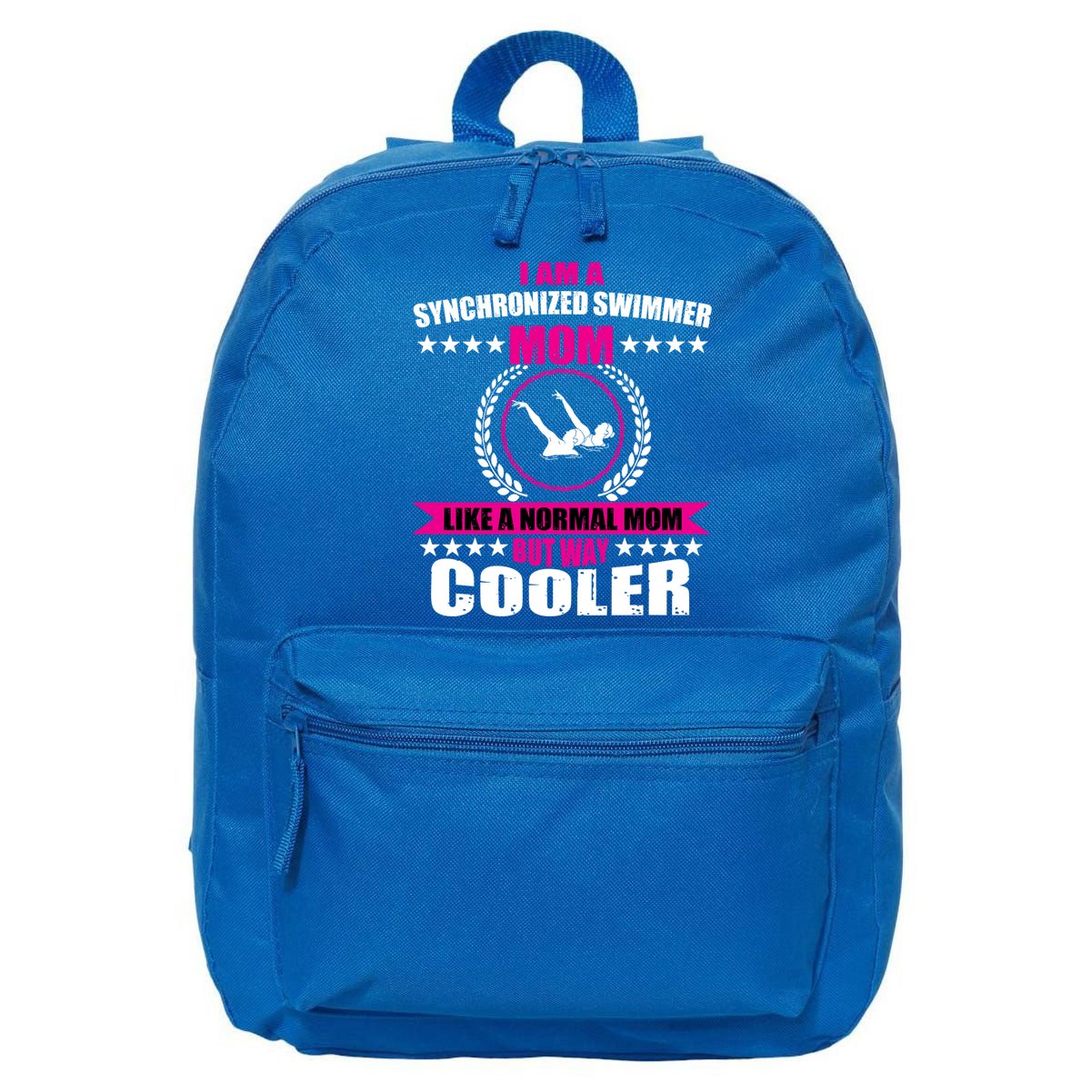 Great Synchronized Swimming Mom Design Synchro Gift 16 in Basic Backpack