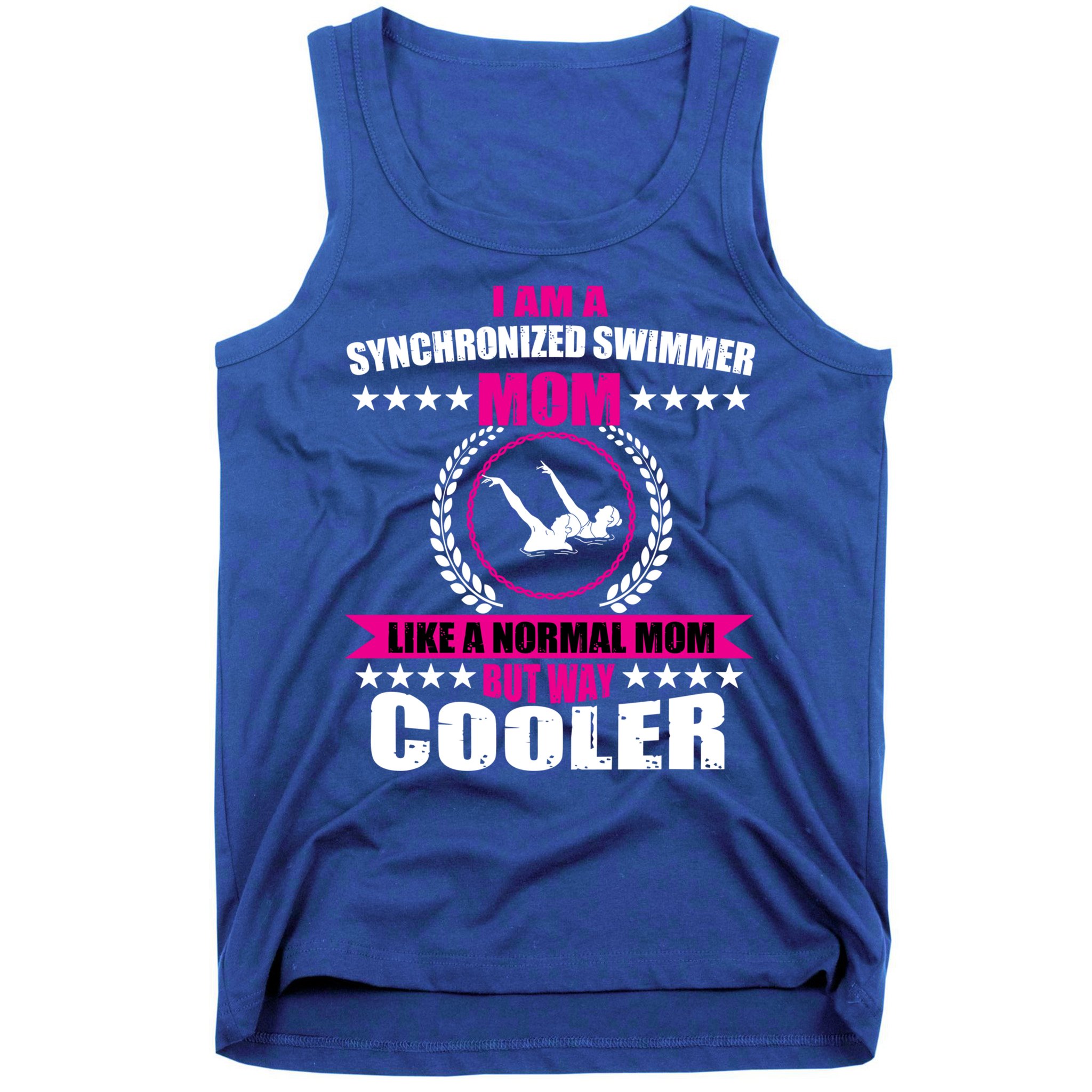 Great Synchronized Swimming Mom Design Synchro Gift Tank Top