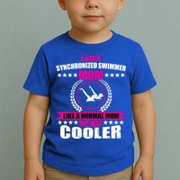Great Synchronized Swimming Mom Design Synchro Gift Toddler T-Shirt