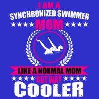 Great Synchronized Swimming Mom Design Synchro Gift Toddler T-Shirt
