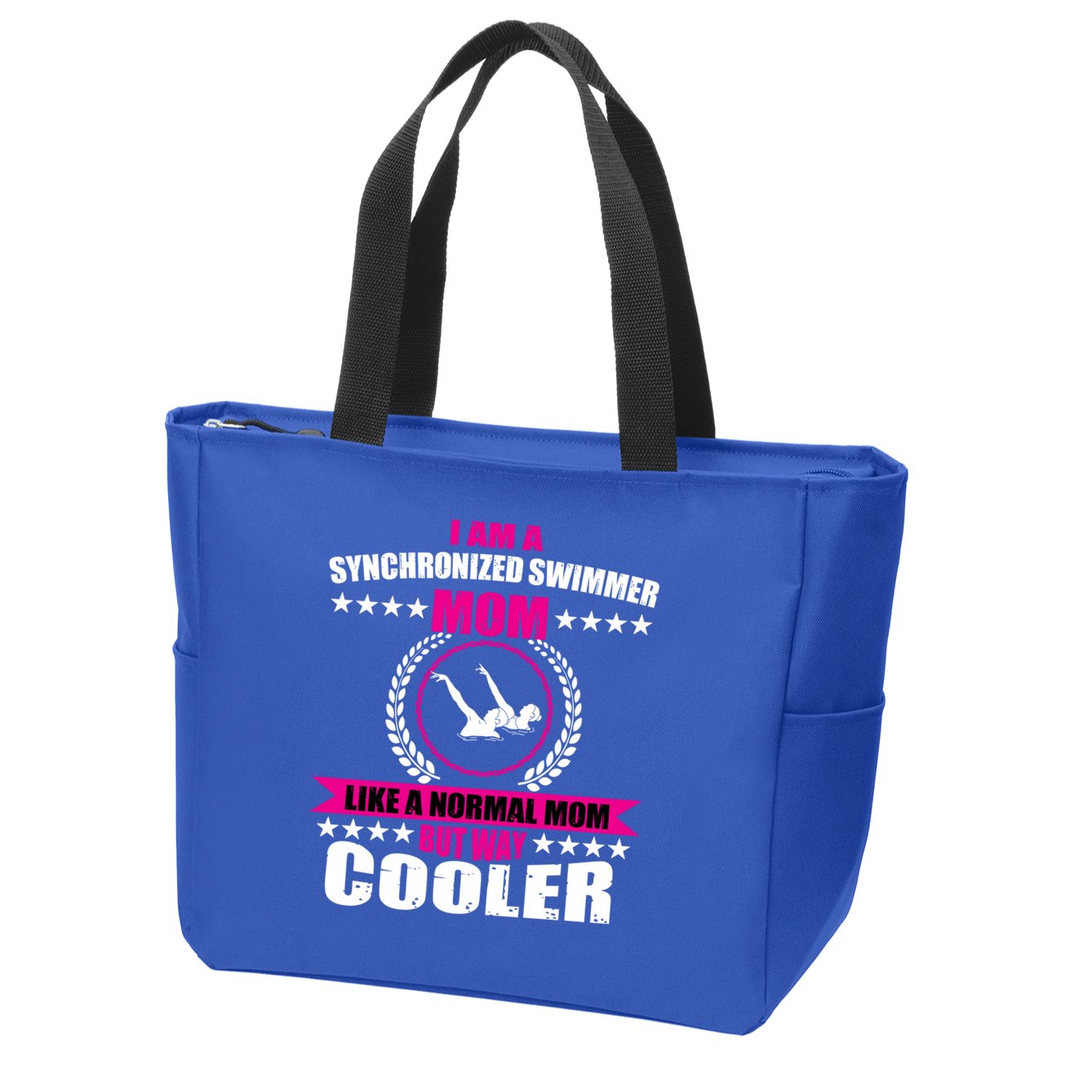 Great Synchronized Swimming Mom Design Synchro Gift Zip Tote Bag