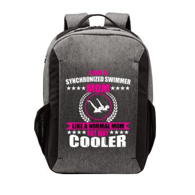 Great Synchronized Swimming Mom Design Synchro Gift Vector Backpack