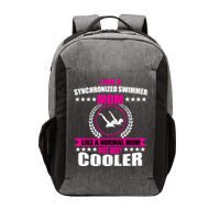 Great Synchronized Swimming Mom Design Synchro Gift Vector Backpack