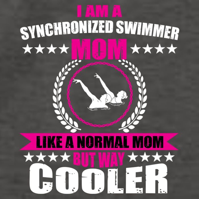 Great Synchronized Swimming Mom Design Synchro Gift Vector Backpack