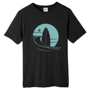 Graphic Sun Surf And Waves Tall Fusion ChromaSoft Performance T-Shirt