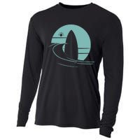 Graphic Sun Surf And Waves Cooling Performance Long Sleeve Crew