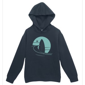 Graphic Sun Surf And Waves Urban Pullover Hoodie