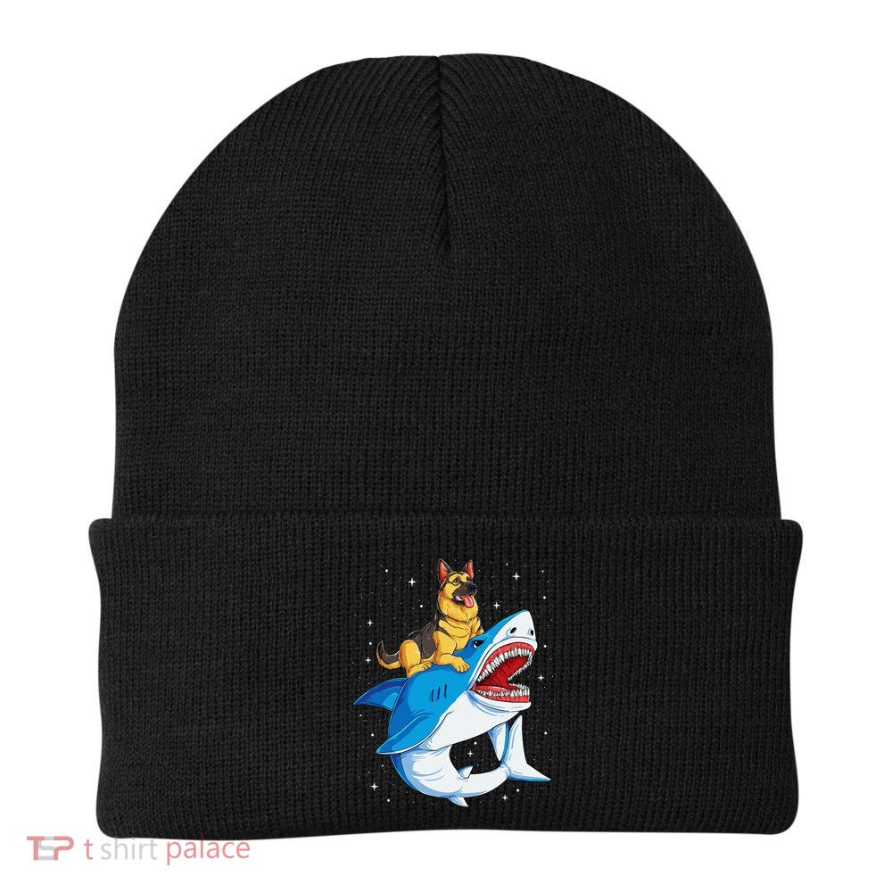 German Shepherd Shark Space Galaxy Jawsome Beanie