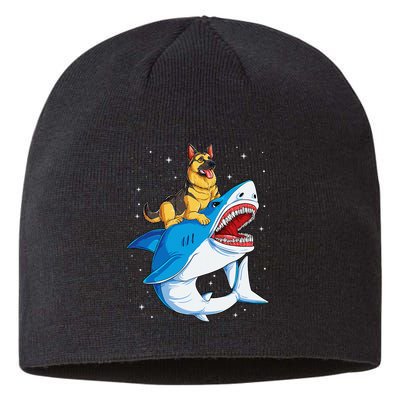 German Shepherd Shark Space Galaxy Jawsome Sustainable Beanie