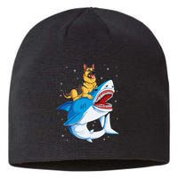 German Shepherd Shark Space Galaxy Jawsome Sustainable Beanie