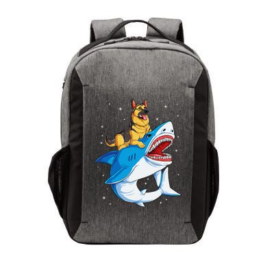 German Shepherd Shark Space Galaxy Jawsome Vector Backpack