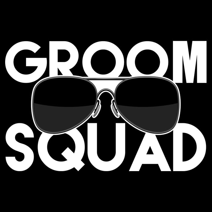 Groom Squad Sunglasses Bachelor Party Funny Wool Snapback Cap