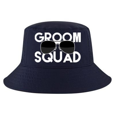 Groom Squad Sunglasses Bachelor Party Funny Cool Comfort Performance Bucket Hat
