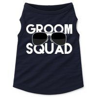 Groom Squad Sunglasses Bachelor Party Funny Doggie Tank