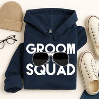 Groom Squad Sunglasses Bachelor Party Funny Hoodie