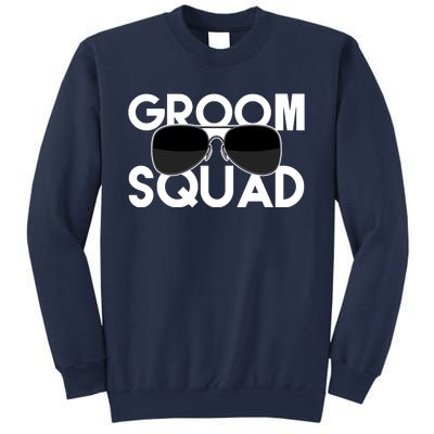 Groom Squad Sunglasses Bachelor Party Funny Sweatshirt