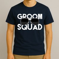 Groom Squad Sunglasses Bachelor Party Funny T-Shirt