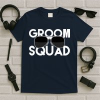 Groom Squad Sunglasses Bachelor Party Funny T-Shirt