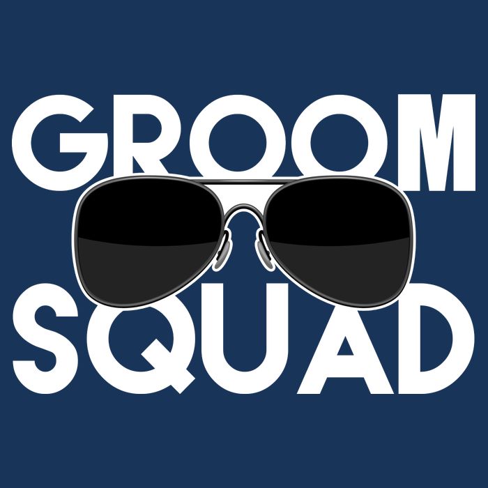 Groom Squad Sunglasses Bachelor Party Funny T-Shirt