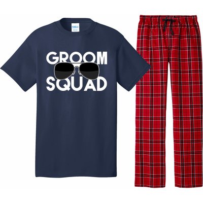 Groom Squad Sunglasses Bachelor Party Funny Pajama Set