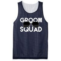 Groom Squad Sunglasses Bachelor Party Funny Mesh Reversible Basketball Jersey Tank