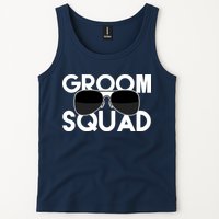 Groom Squad Sunglasses Bachelor Party Funny Tank Top