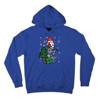 Gamer Skeleton Santa Christmas Gaming Hoodie