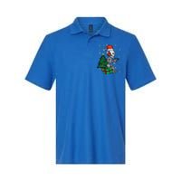 Gamer Skeleton Santa Christmas Gaming Softstyle Adult Sport Polo