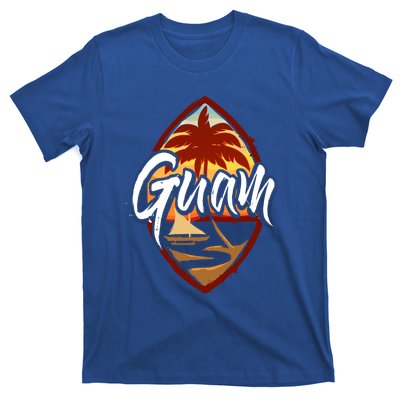 Guam Seal Sunset 671 Guaian Chamorro Gift T-Shirt