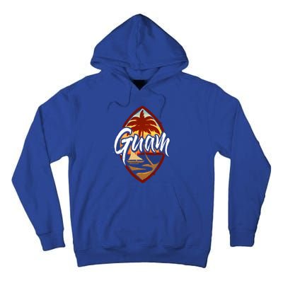 Guam Seal Sunset 671 Guaian Chamorro Gift Tall Hoodie