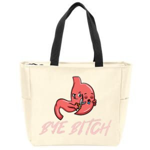 Gastric Sleeve Surgery Awareness Humor Zip Tote Bag