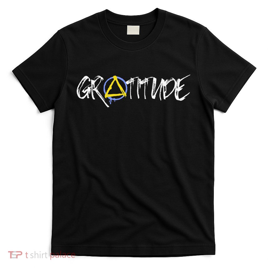 Gratitude Sobriety Symbol T-Shirt