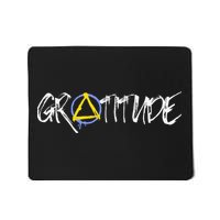 Gratitude Sobriety Symbol Mousepad