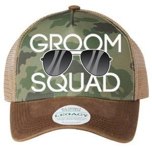 Groom Squad Sunglasses Wedding Bachelor Party Legacy Tie Dye Trucker Hat