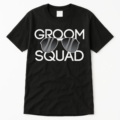 Groom Squad Sunglasses Wedding Bachelor Party Tall T-Shirt