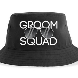 Groom Squad Sunglasses Wedding Bachelor Party Sustainable Bucket Hat