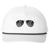 Groom Squad Sunglasses Wedding Bachelor Party Snapback Five-Panel Rope Hat