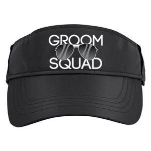 Groom Squad Sunglasses Wedding Bachelor Party Adult Drive Performance Visor