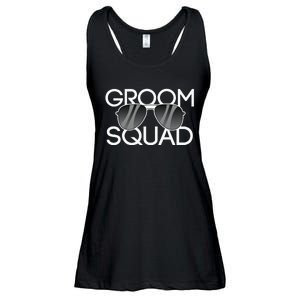 Groom Squad Sunglasses Wedding Bachelor Party Ladies Essential Flowy Tank