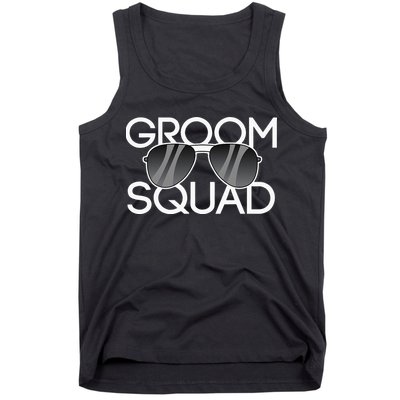 Groom Squad Sunglasses Wedding Bachelor Party Tank Top