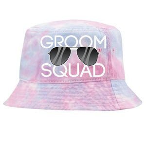 Groom Squad Sunglasses Wedding Bachelor Party Tie-Dyed Bucket Hat