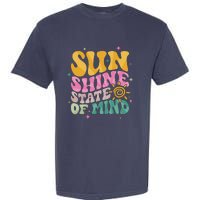 Groovy Sunshine State Of Mind Summer Break Vacation Garment-Dyed Heavyweight T-Shirt